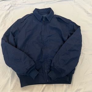 Vintage Blue bomber with removable inner shell